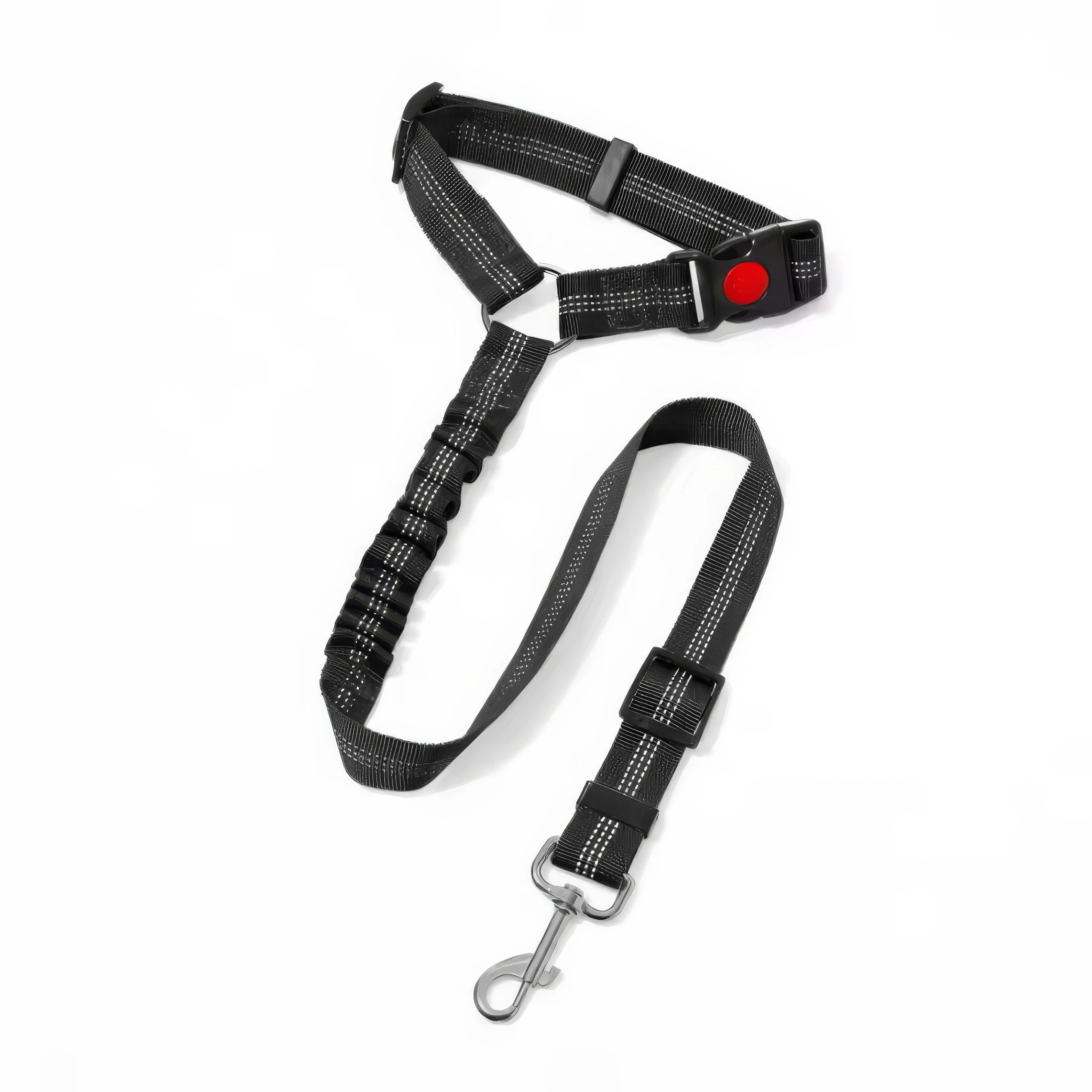 Car safety restraint strap for dogs