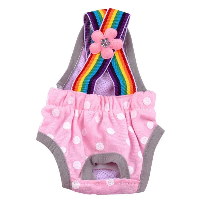 Pet/ Dog Shorts Diaper Sanitary Washable Pants for Heat cycle.