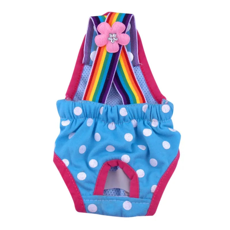 Pet/ Dog Shorts Diaper Sanitary Washable Pants for Heat cycle.