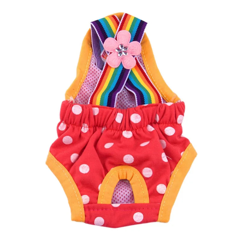 Pet/ Dog Shorts Diaper Sanitary Washable Pants for Heat cycle.