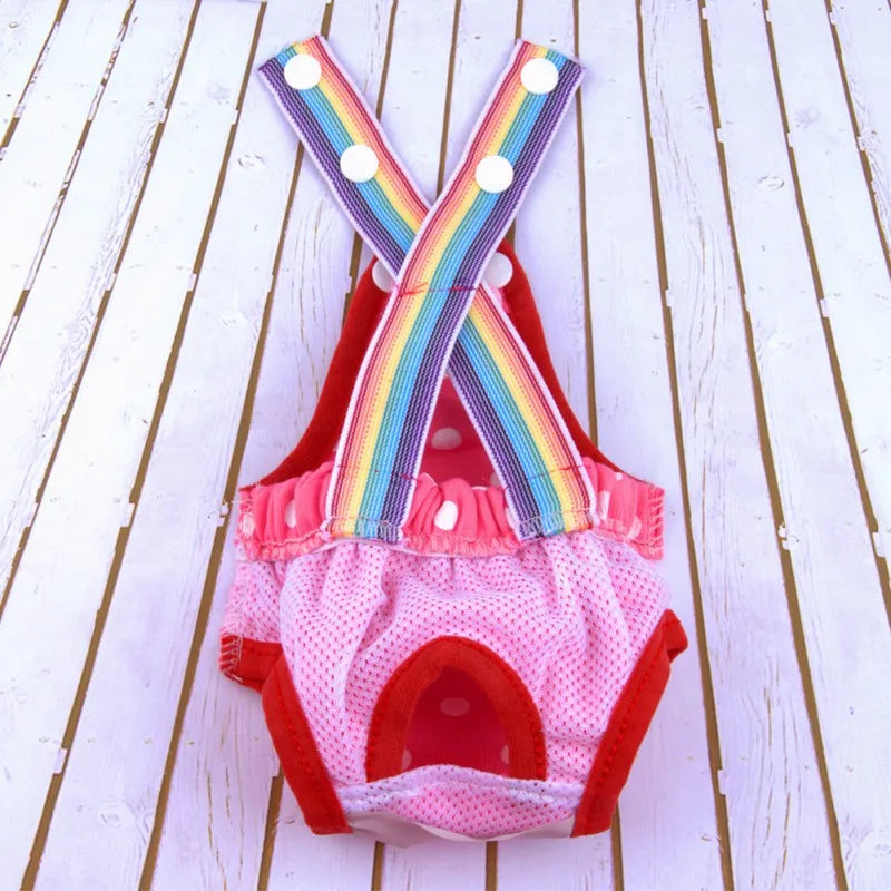 Pet/ Dog Shorts Diaper Sanitary Washable Pants for Heat cycle.