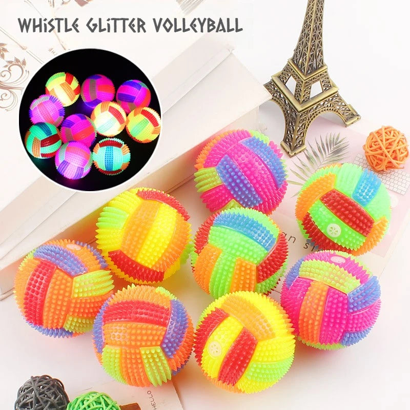 LED Glowing Bouncy Dog ball