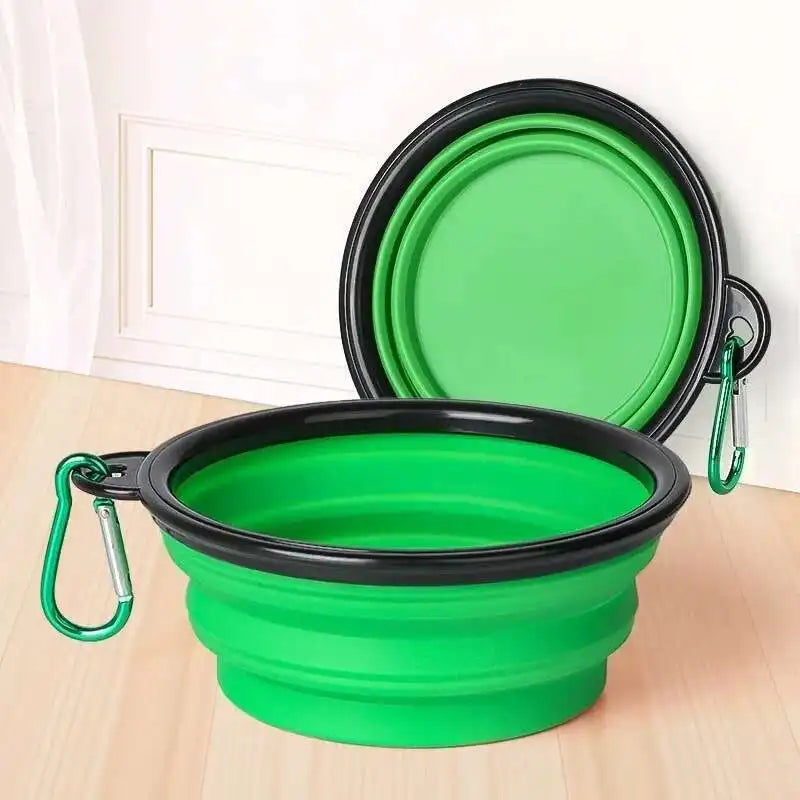 2 in 1 Collapsible Dog Travel Bowl