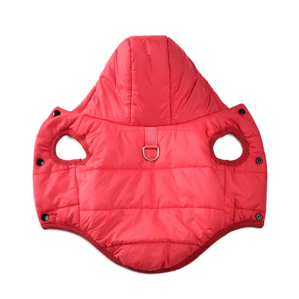 Warm Fleece Dog Coat Hoodie For Small Medium Dogs
