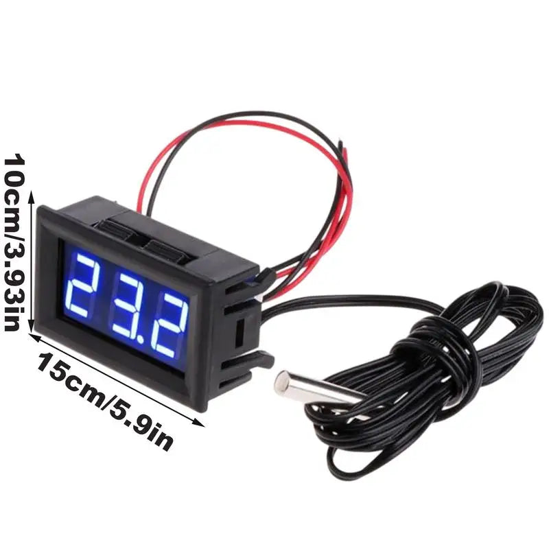 LED Digital Thermometer Probe For Fish Tank
