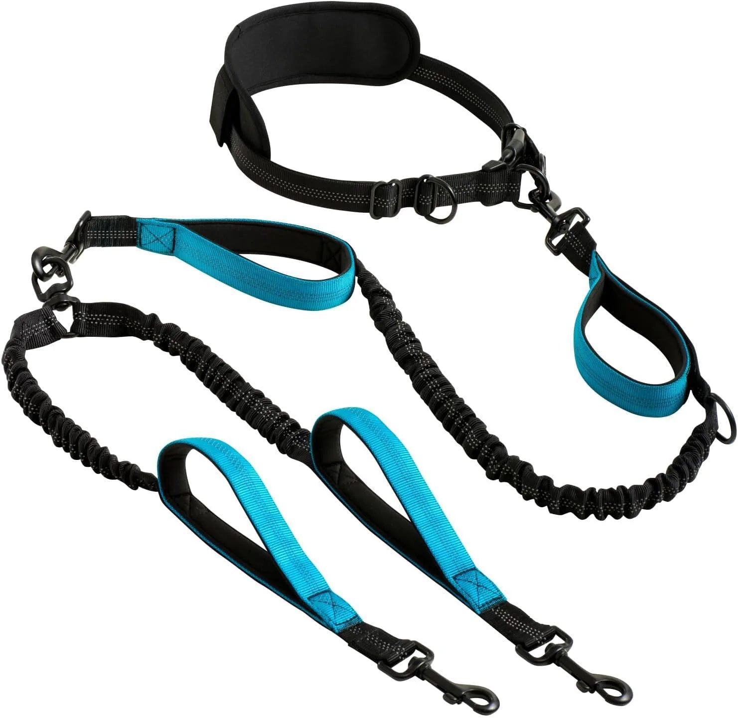 Explosion-Proof Short Elastic Buffer Pet Leash
