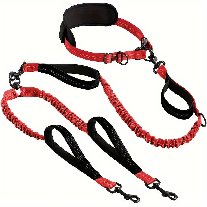 Explosion-Proof Short Elastic Buffer Pet Leash