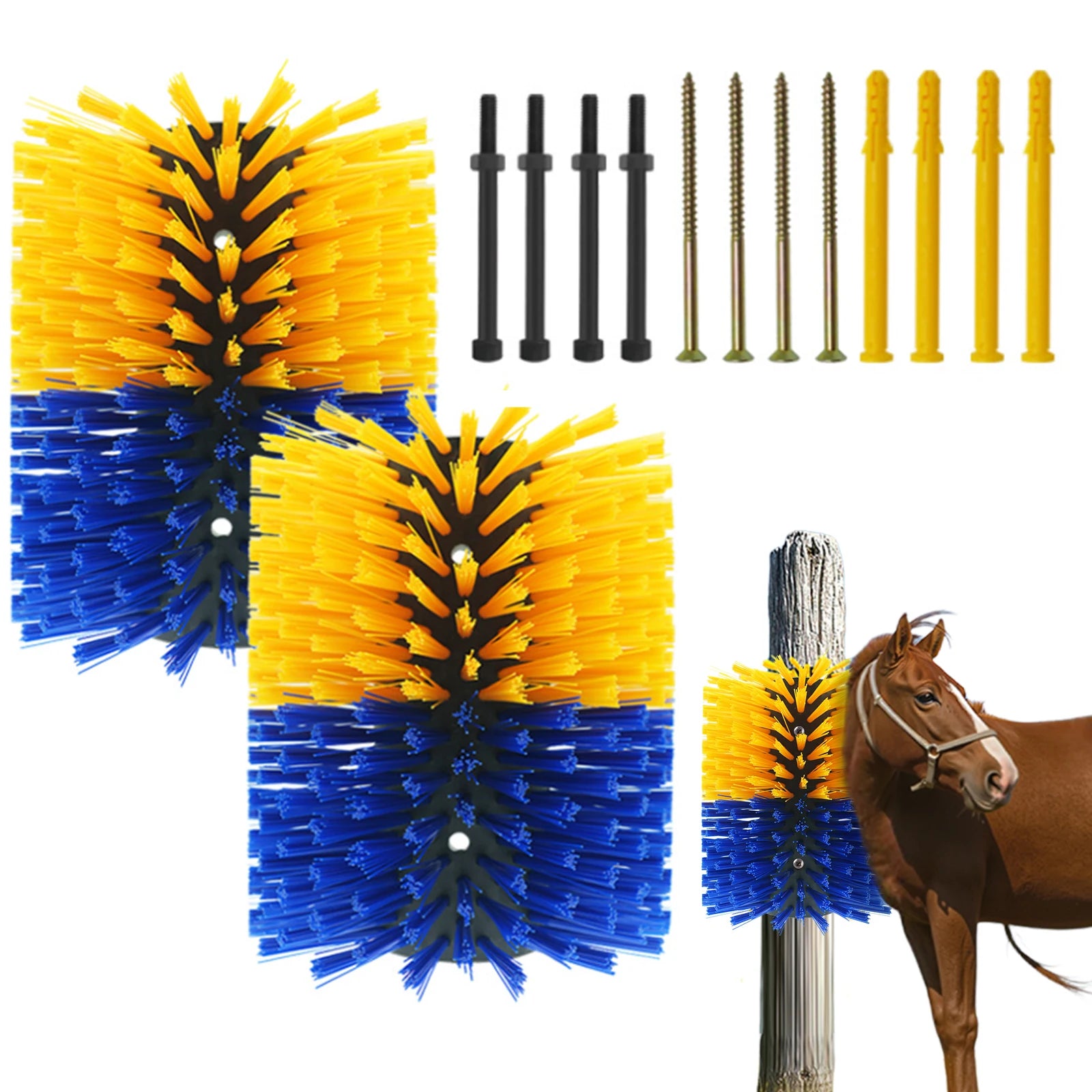 Universal Cattle and Horse scratching Brush
