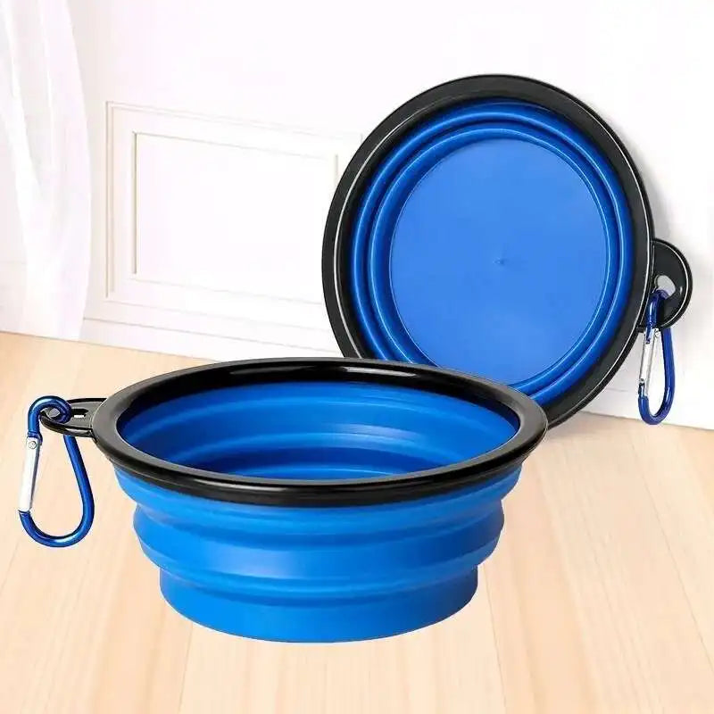 2 in 1 Collapsible Dog Travel Bowl