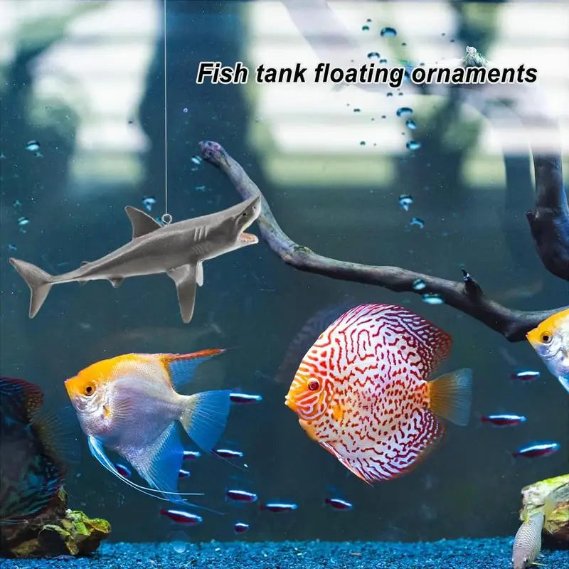 Shark Aquarium Floating Decor for Fish Tank