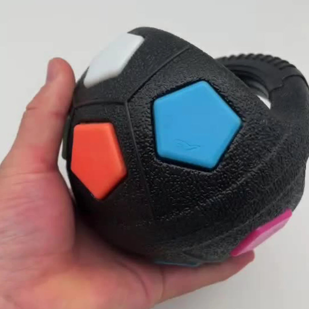 Interactive Squeaky Pet Football for Medium Large Breeds