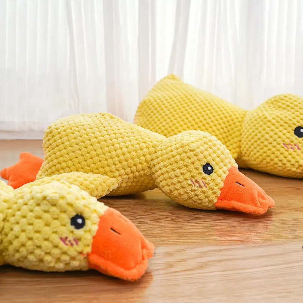 Duck Chew Toy with Quacking Sounds for Dogs.