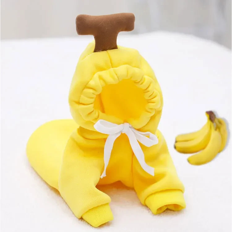 Warm Fleece pet costume; Dogs, cats Clothes Apple, Banana, Carrot, Fruit.