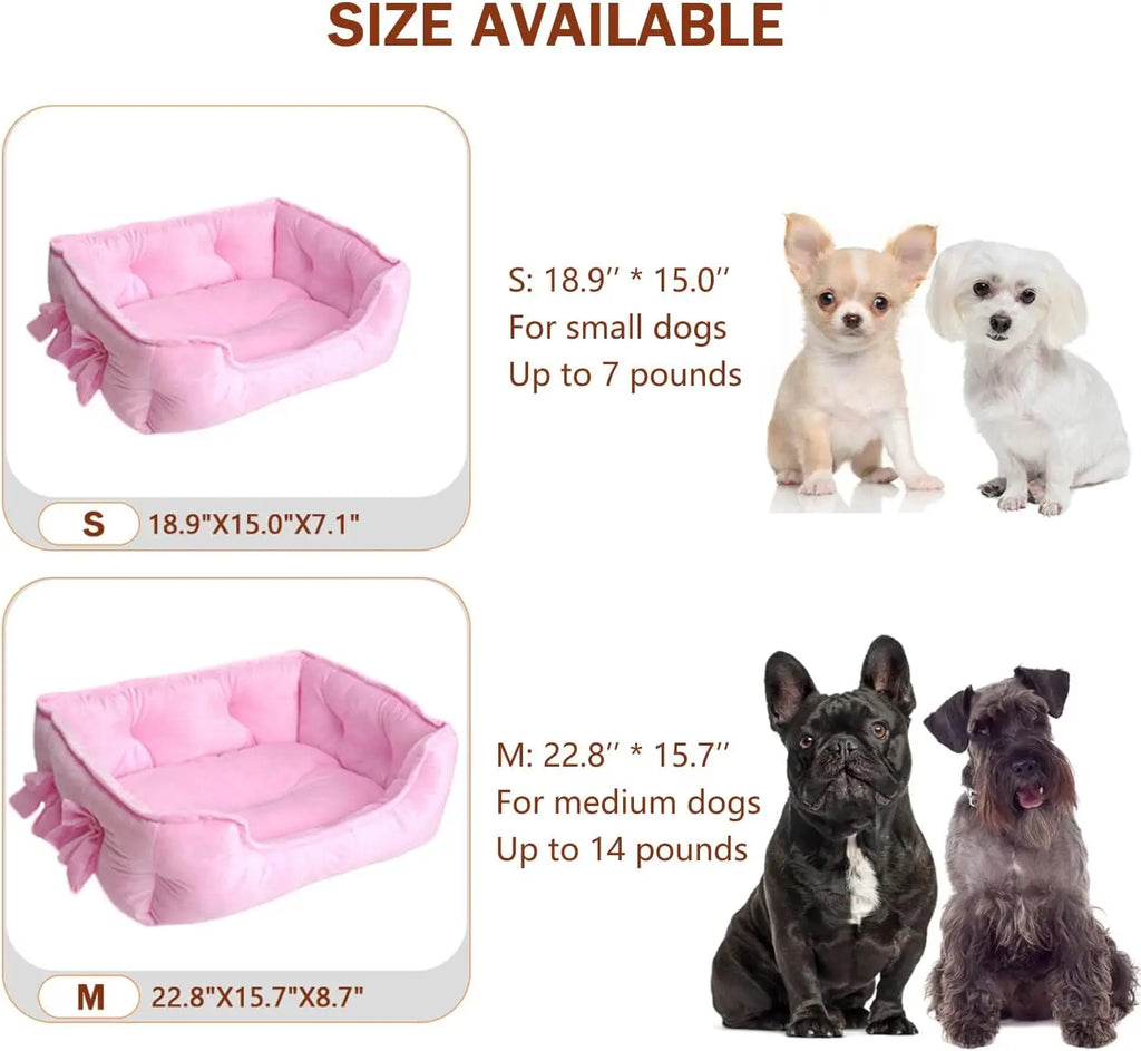 Princess Pink Puppy Couch