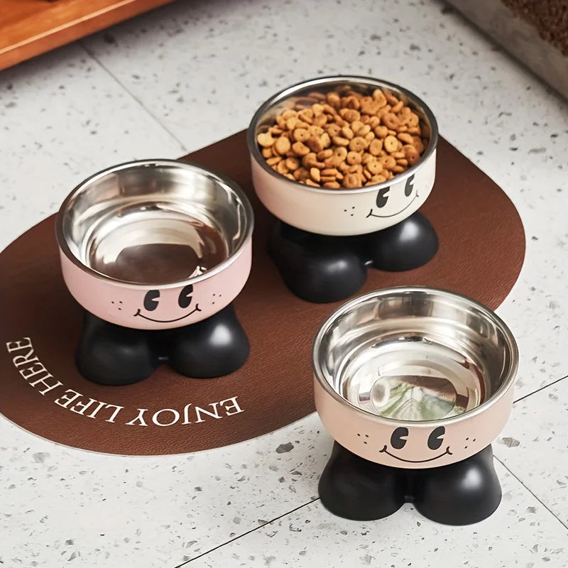 Elevated Dog & Cat Stainless steel Food/ Water Bowls