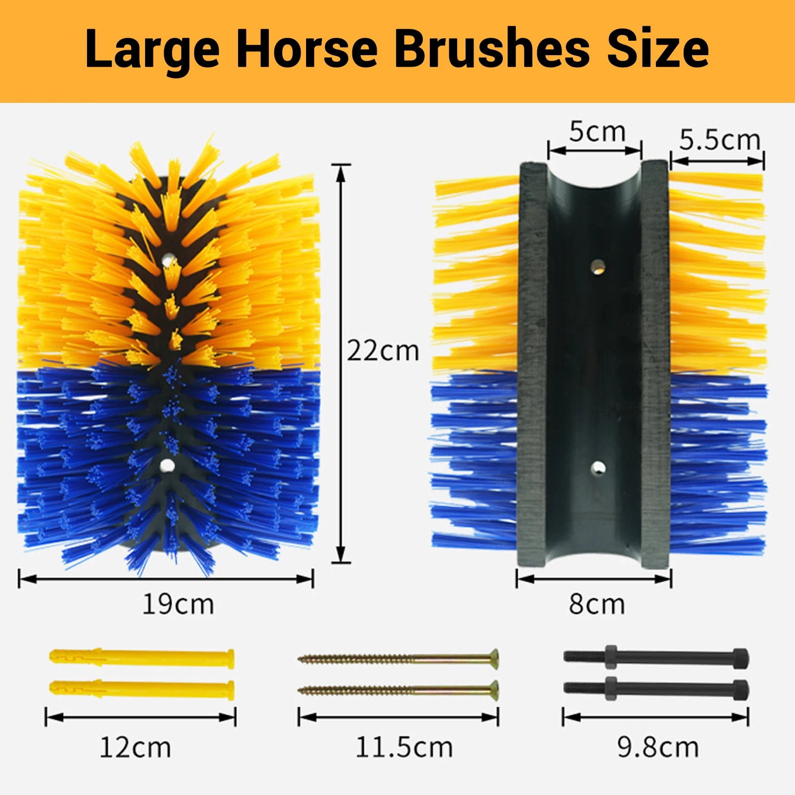 Universal Cattle and Horse scratching Brush