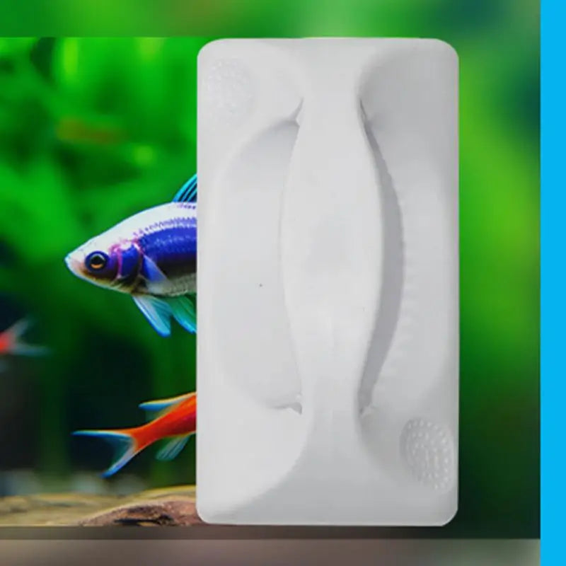 Fish Tank Glass Algae Scrapers Magnetic Scrubber Brush