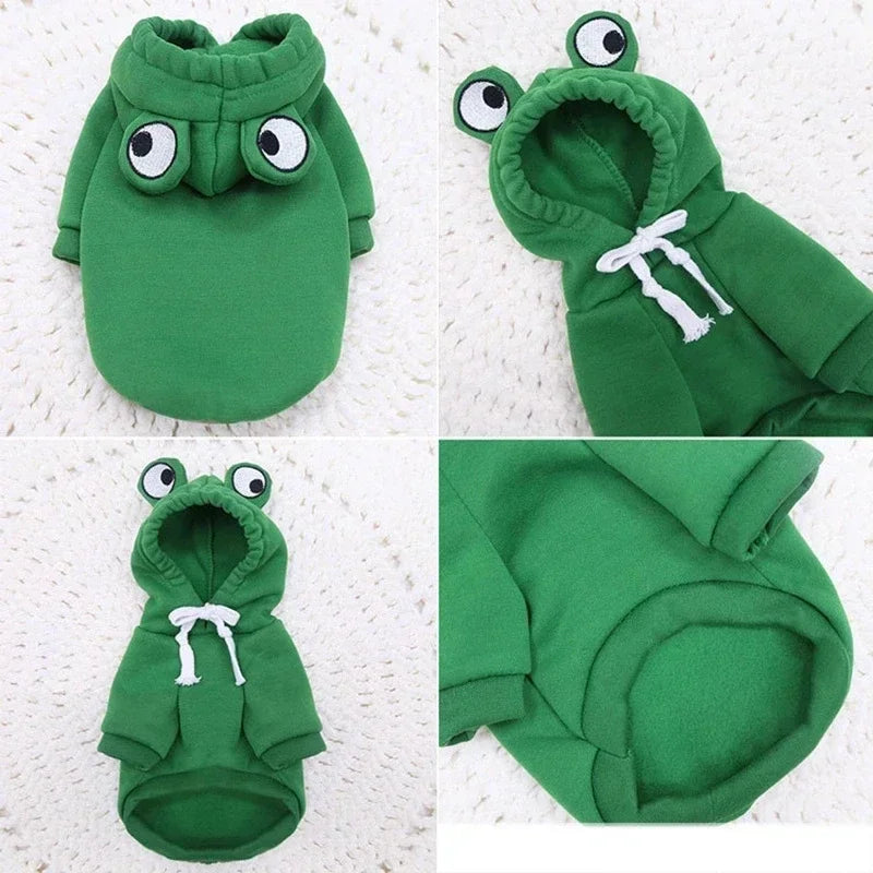 Warm Fleece pet costume; Dogs, cats Clothes Apple, Banana, Carrot, Fruit.
