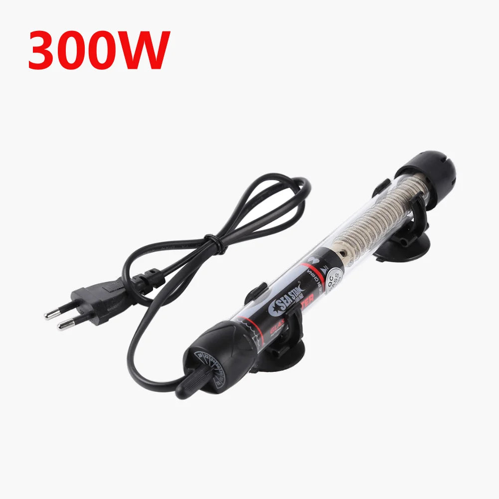 25-300W Automatic Temper Adj Fish Tank Water Heater