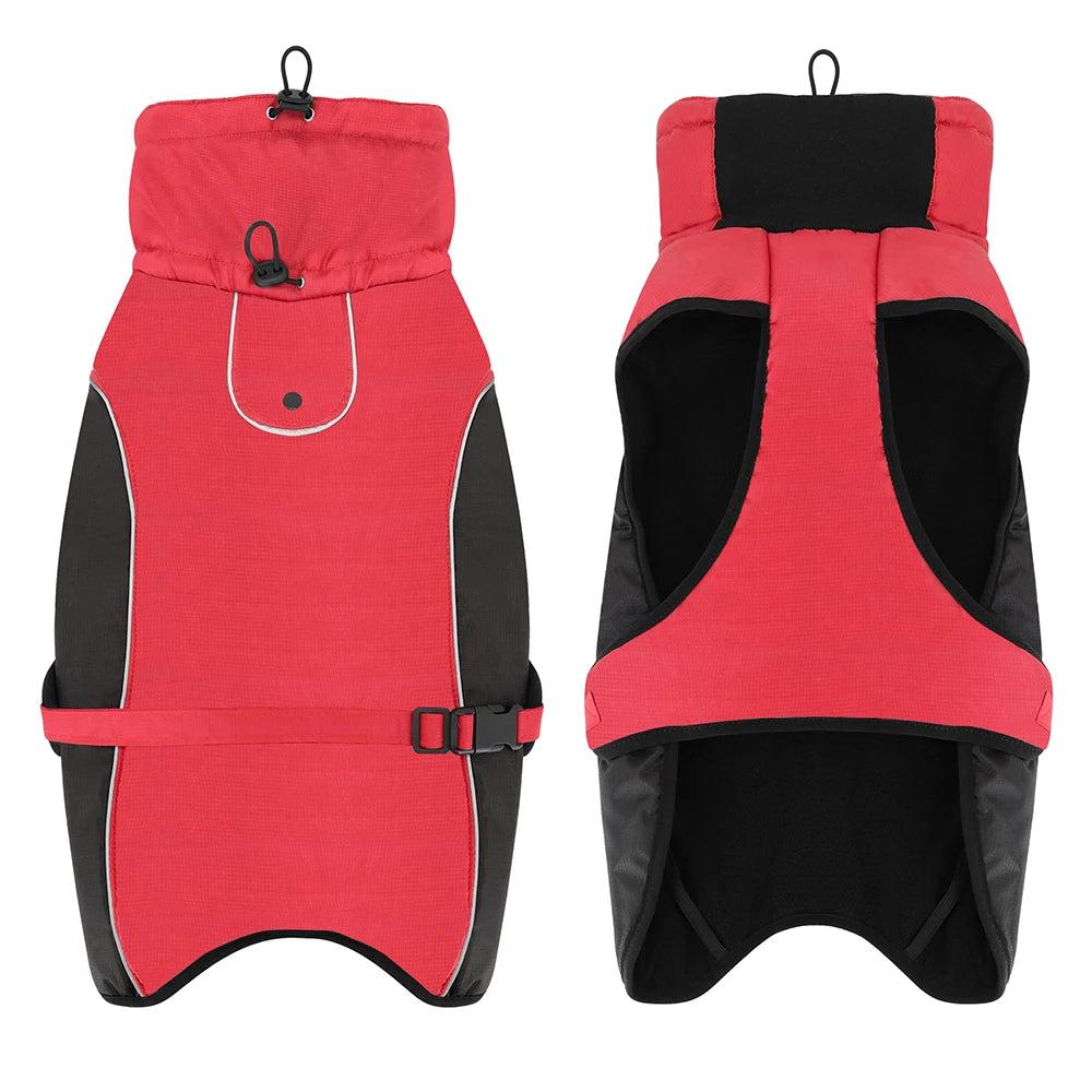 Waterproof Big, Warm Dog Jacket For Medium/ Large Dogs XL-6XL