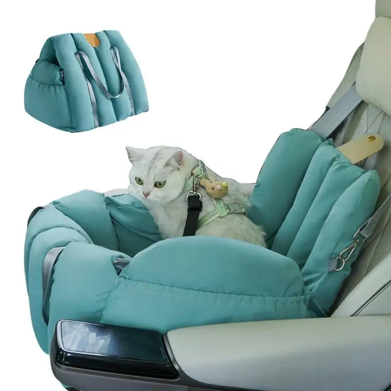 Small Dog Or Cat Portable Car Seat Booster