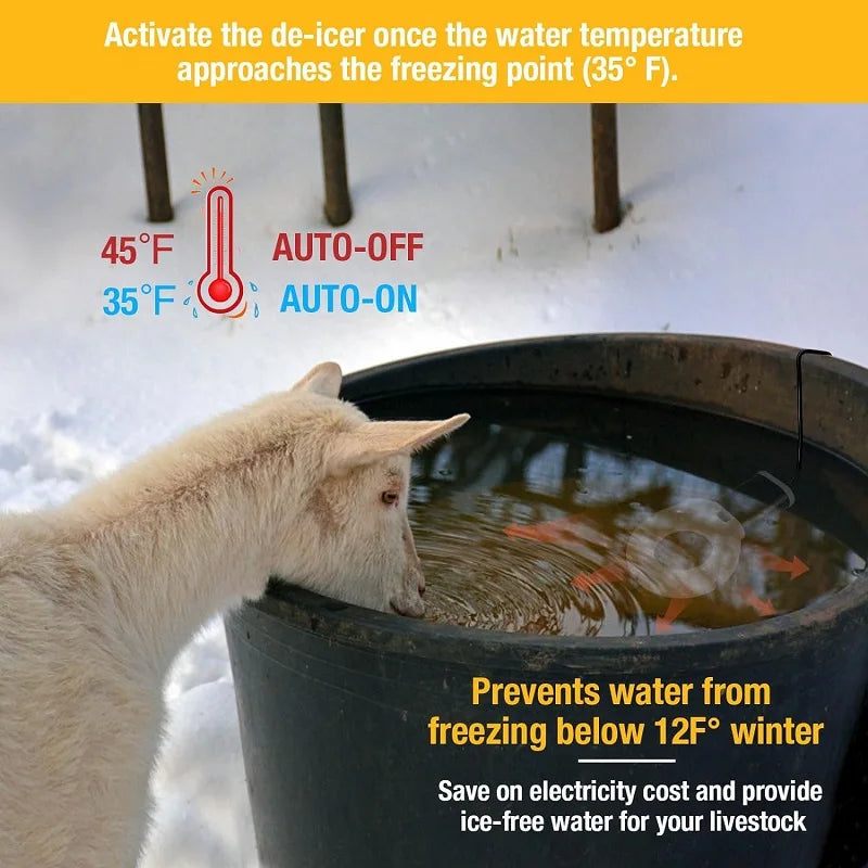 250Watt / 500Watt Stock Tank With Heater