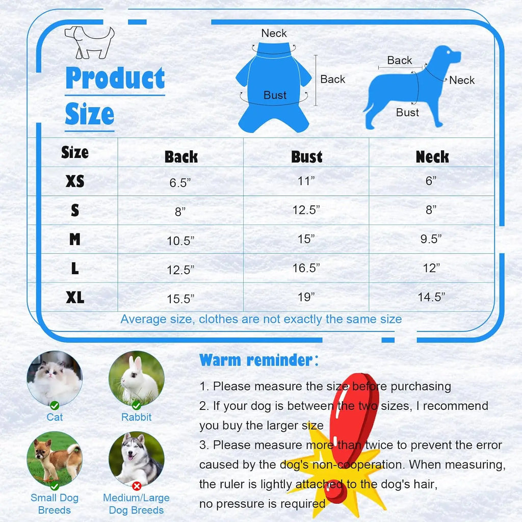 6 Pack Clothes for Small Dogs and cats