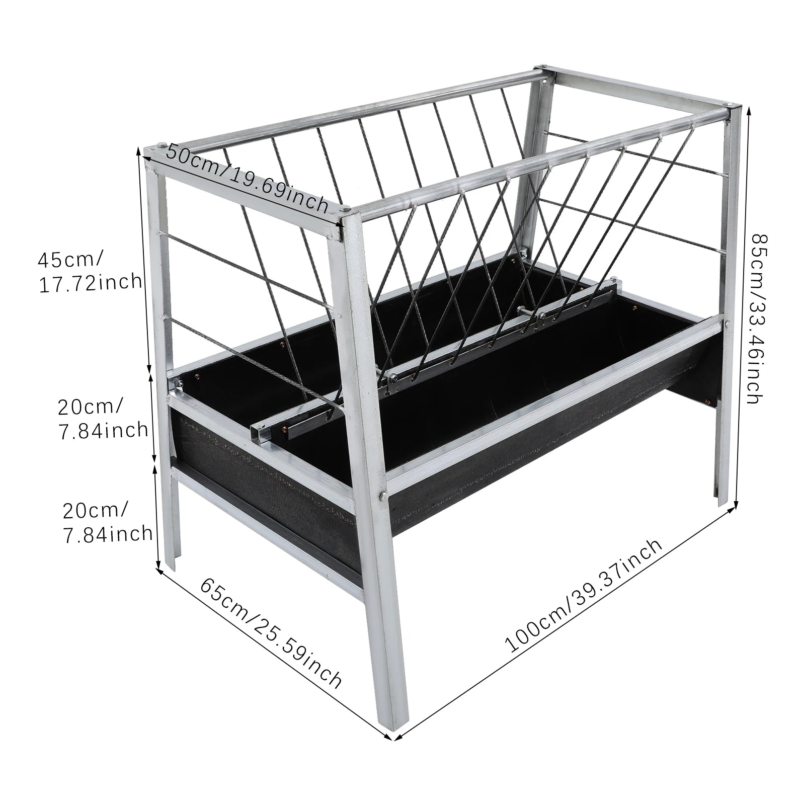 Large Standing livestock Feed Trough