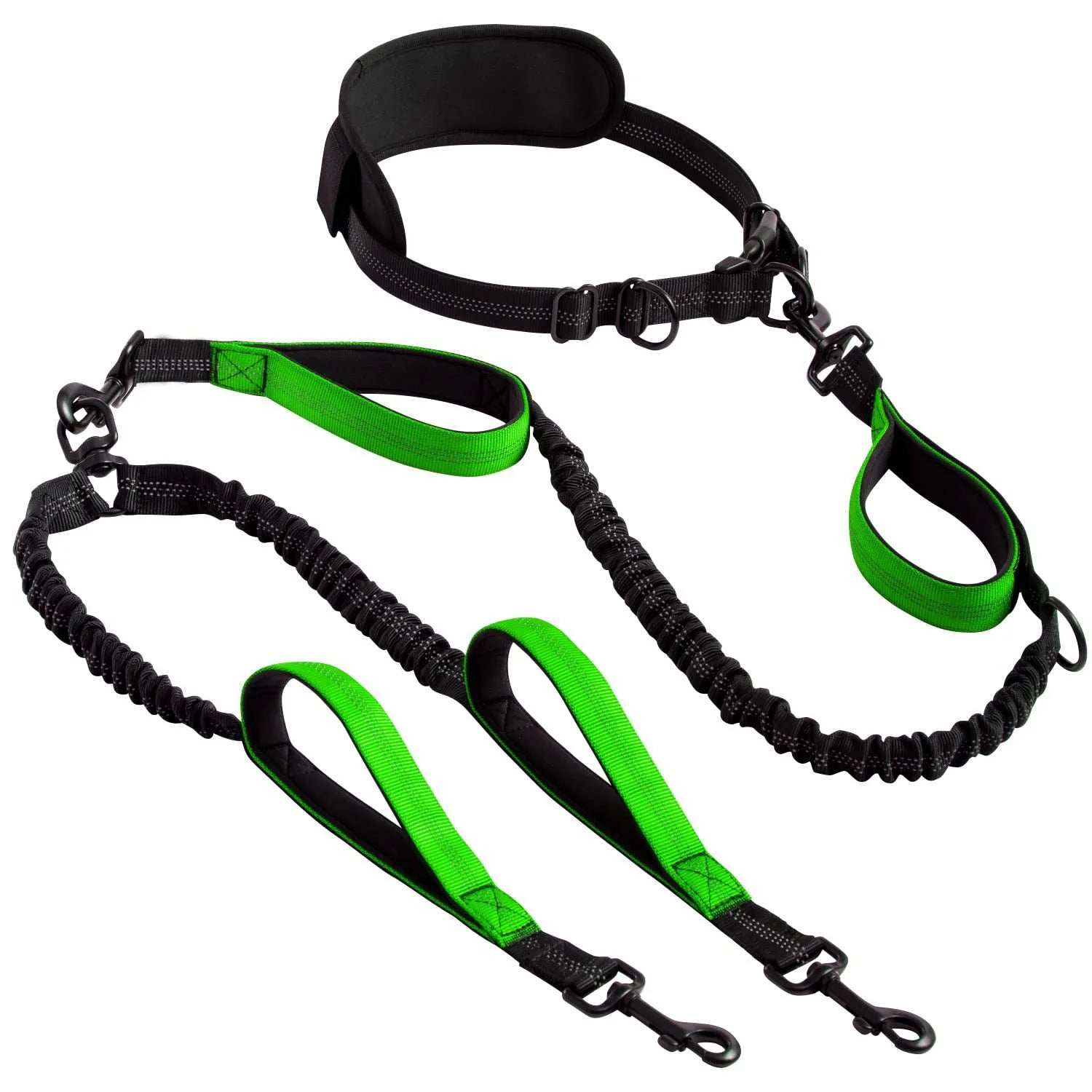 Explosion-Proof Short Elastic Buffer Pet Leash