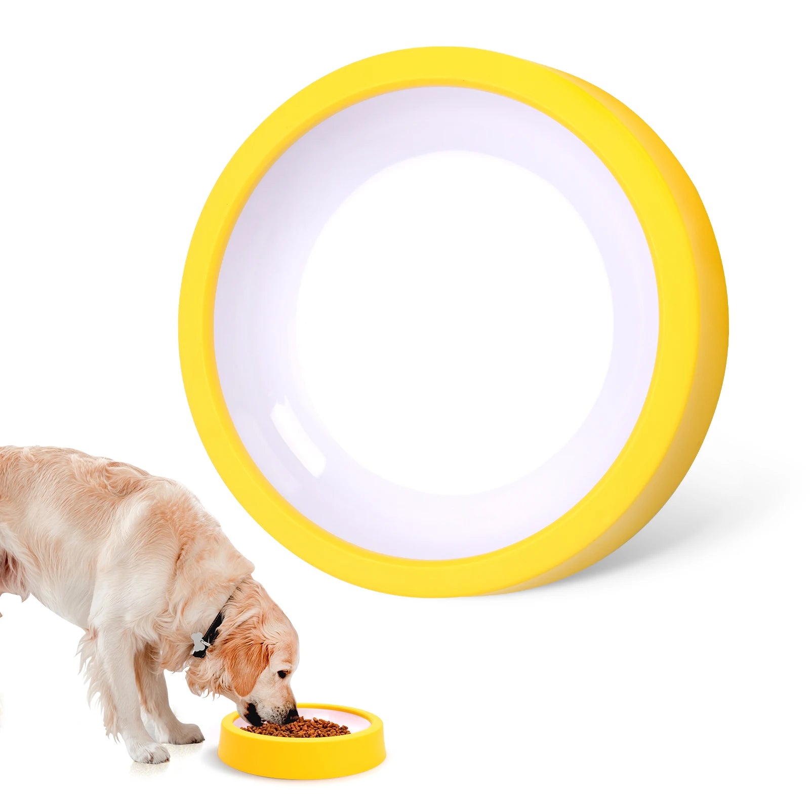 Non Slip Anti-Gulping Slower feeder bowl for Dogs and Cats