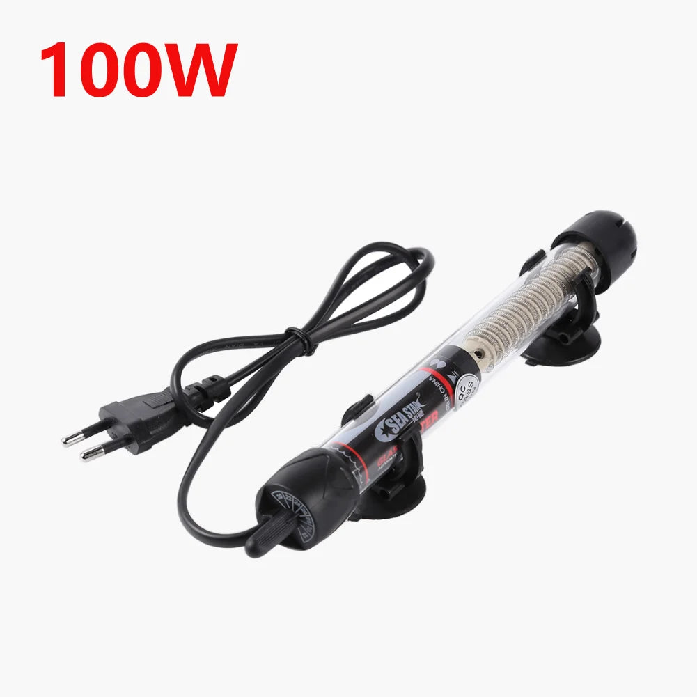 25-300W Automatic Temper Adj Fish Tank Water Heater