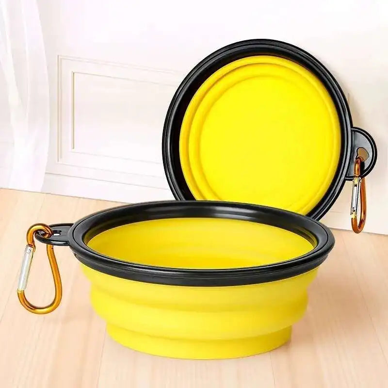 2 in 1 Collapsible Dog Travel Bowl