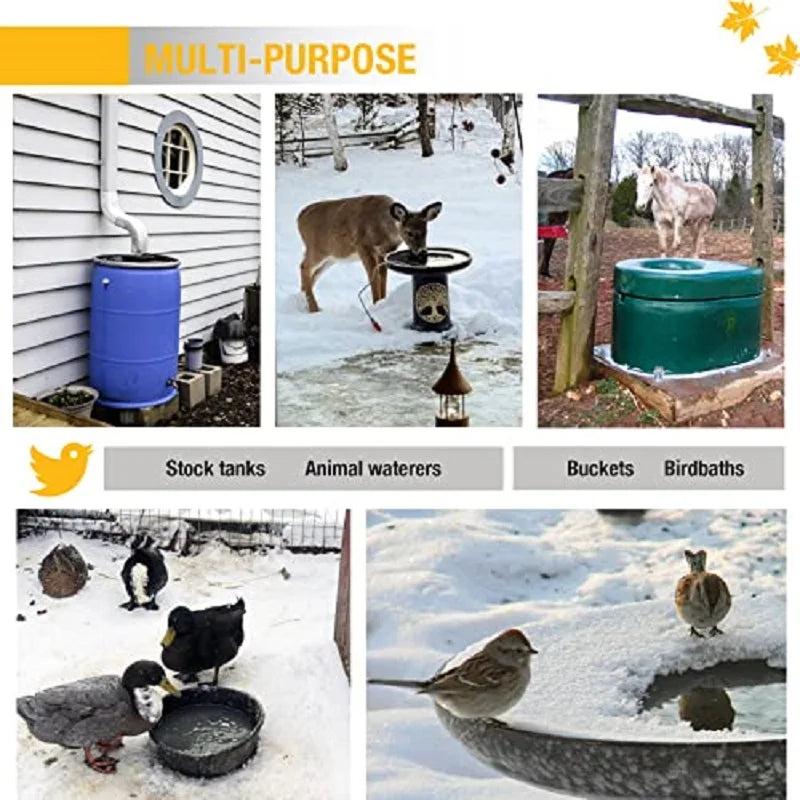 250Watt / 500Watt Stock Tank With Heater