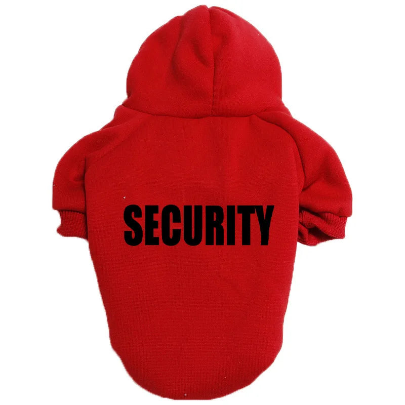 Pet Hoodies  Clothes For Small Dogs security