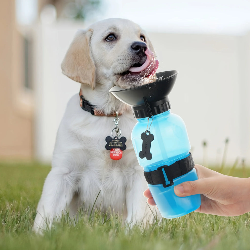 Portable Travel Water Bottle Dispenser For Dogs - Cats