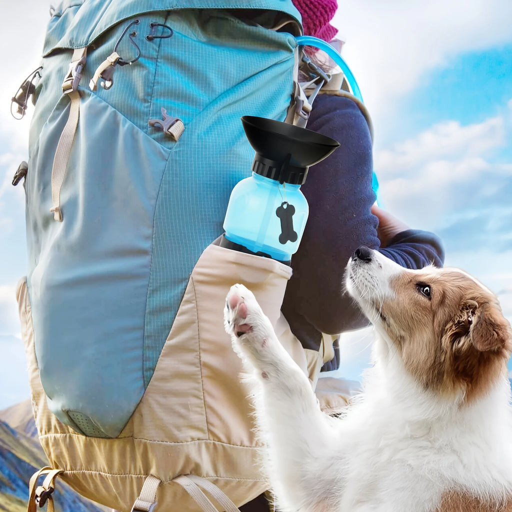 Portable Travel Water Bottle Dispenser For Dogs - Cats