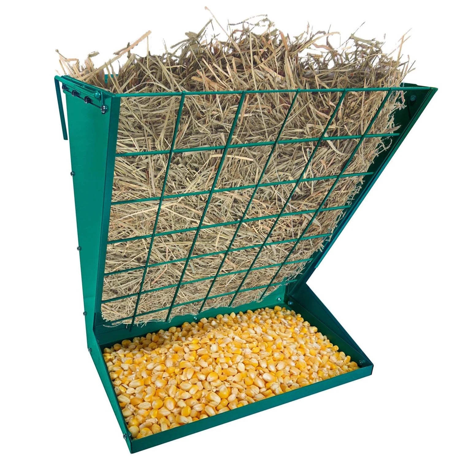 Wall Mount Hay & Grain Livestock Feeder