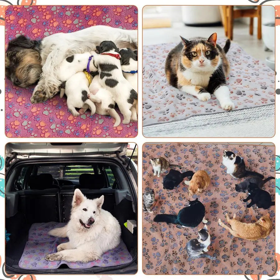 4pcs Waterproof Dog, Puppy and cat Pads , super soft.
