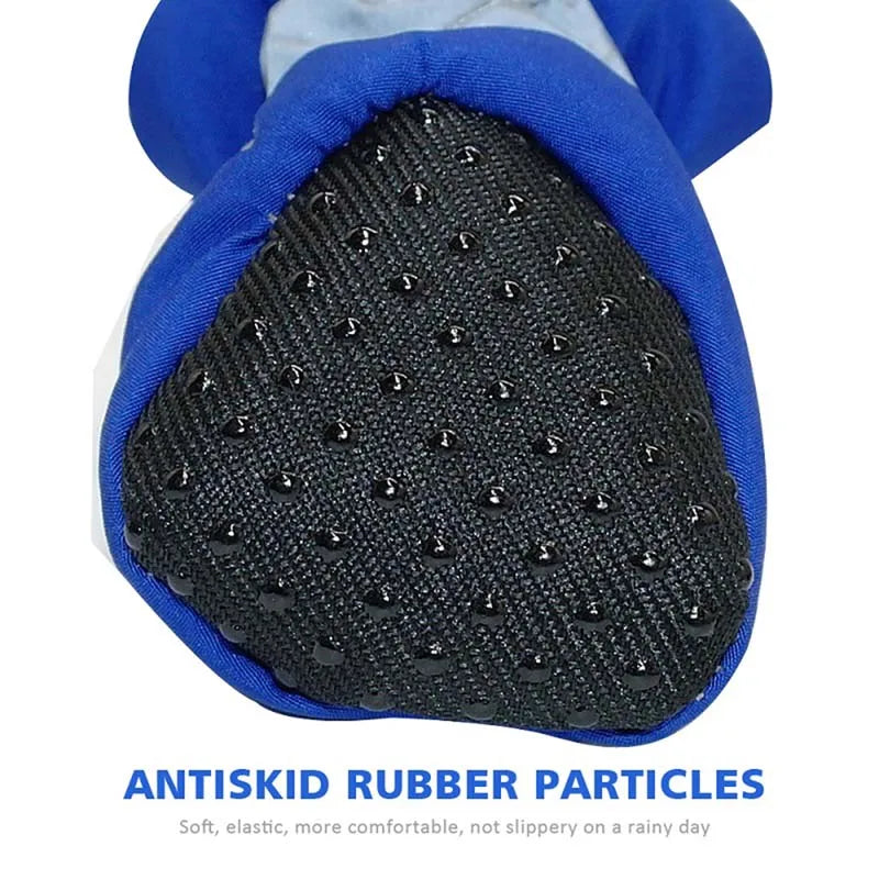 waterproof 4pcs Antiskid Puppy Shoes