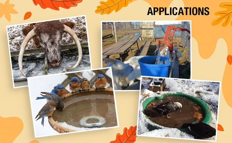 250Watt / 500Watt Stock Tank With Heater