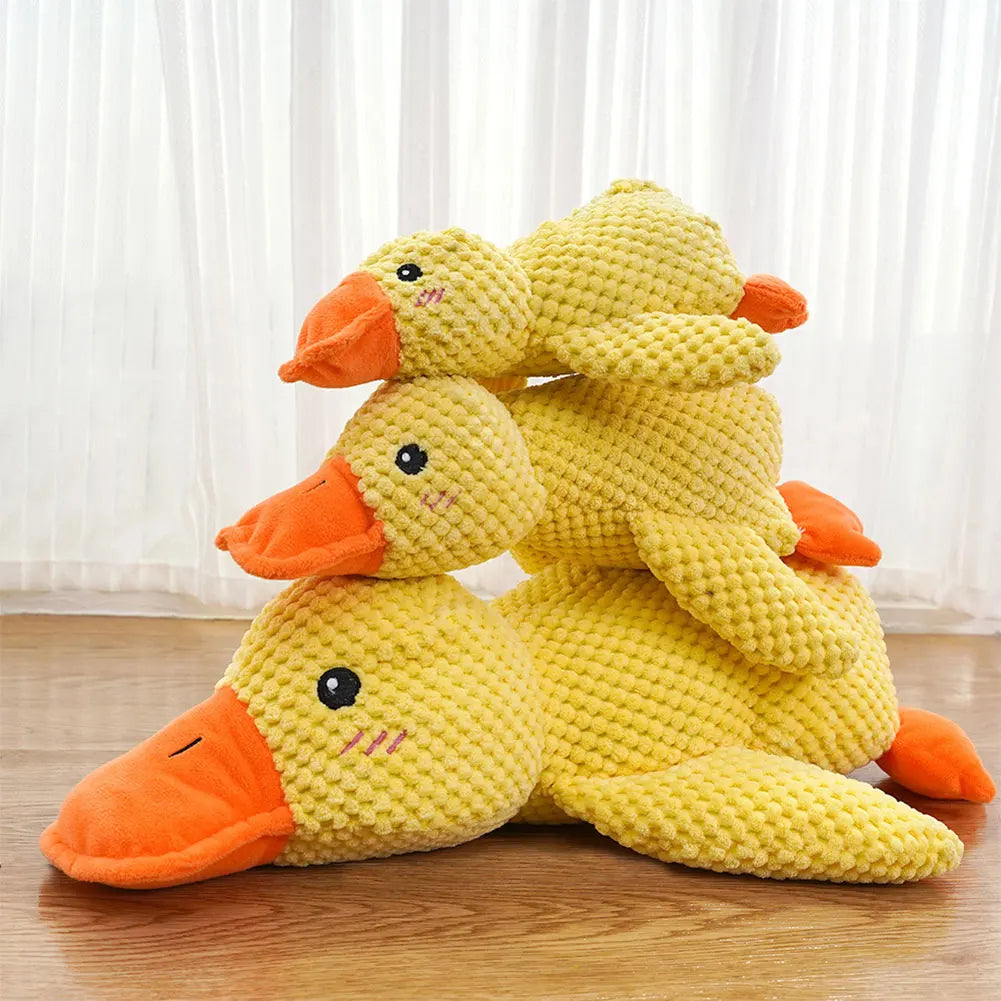Duck Chew Toy with Quacking Sounds for Dogs.