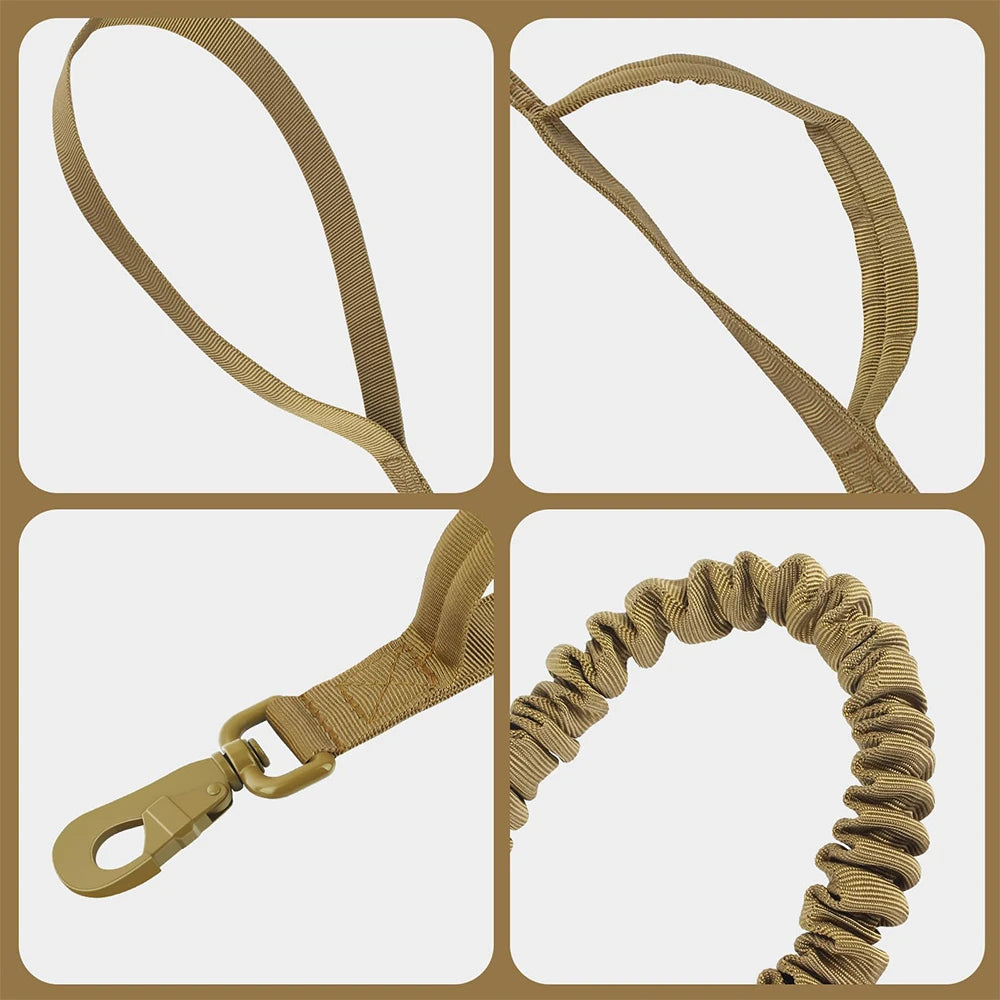 Military Dog Leashes, Adjustable, Quick Release