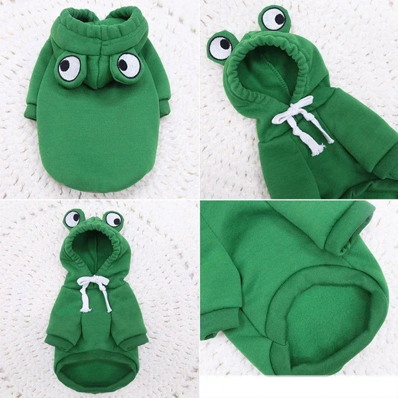 Warm Fleece pet costume; Dogs, cats Clothes Apple, Banana, Carrot, Fruit.