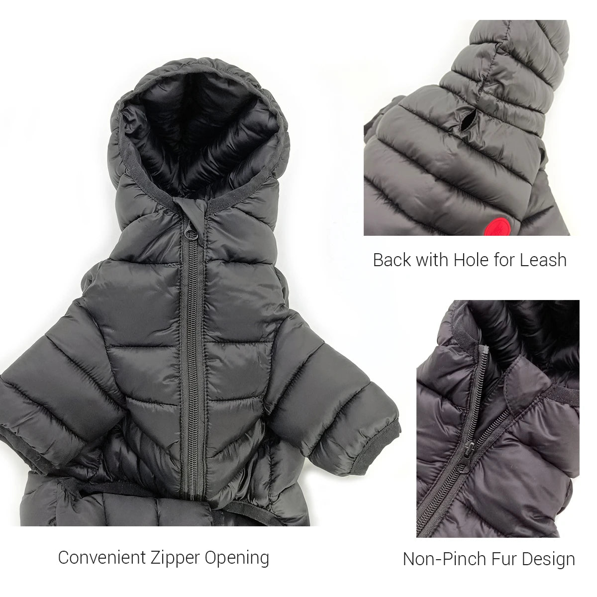 Winter Overalls for Small, Medium Dogs Soft Warm Jacket