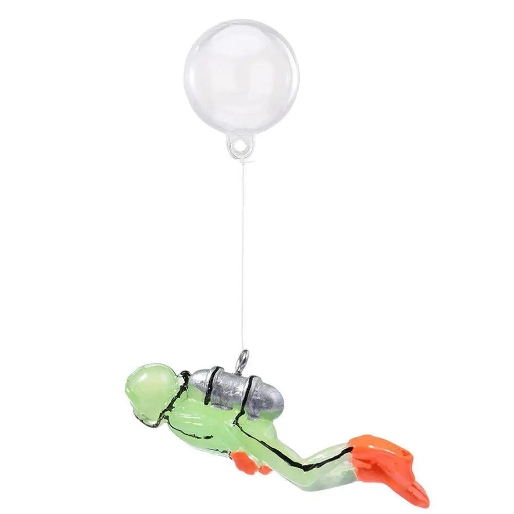 Floating Aquarium Diver Decorations