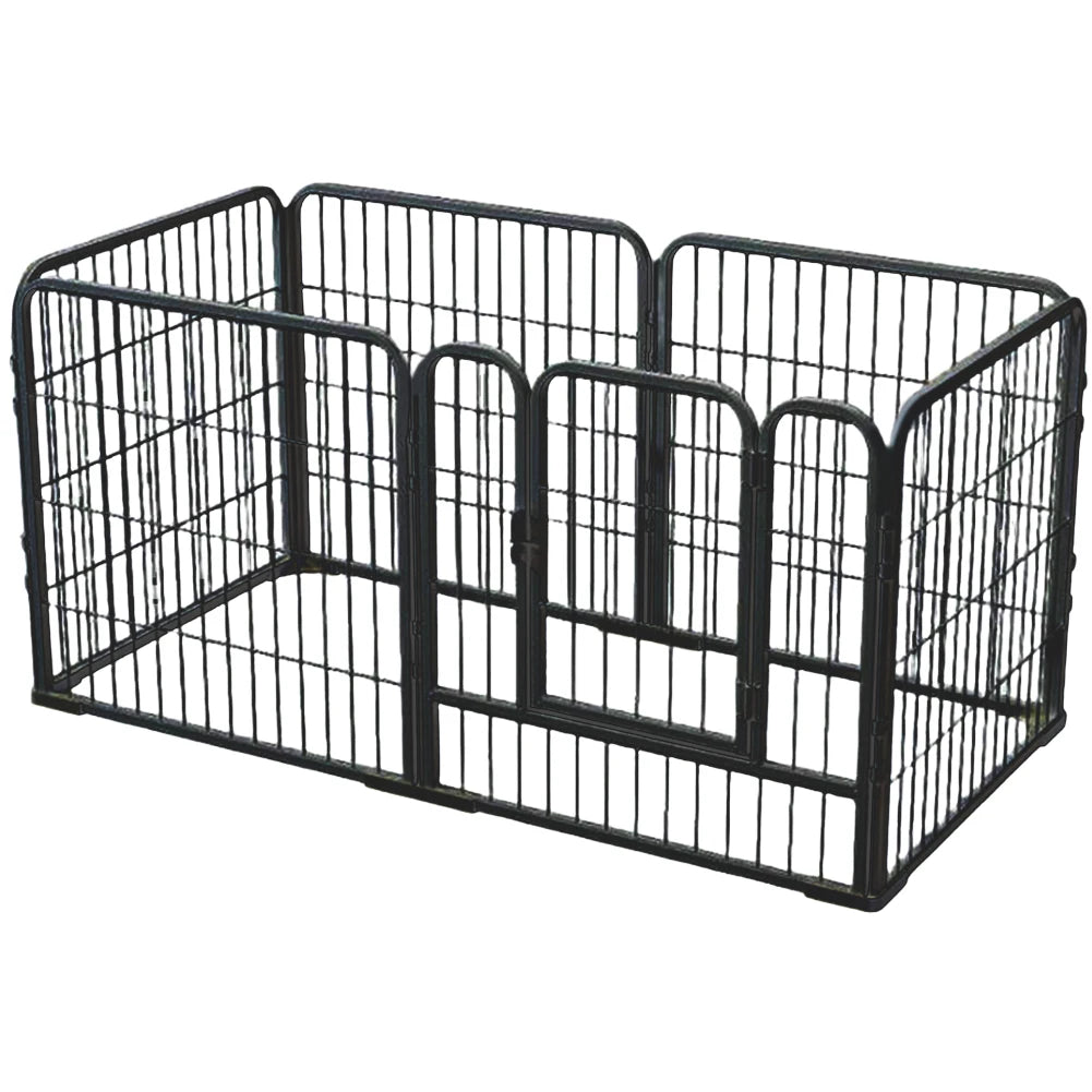 6 Panels Pet Playpen with Door