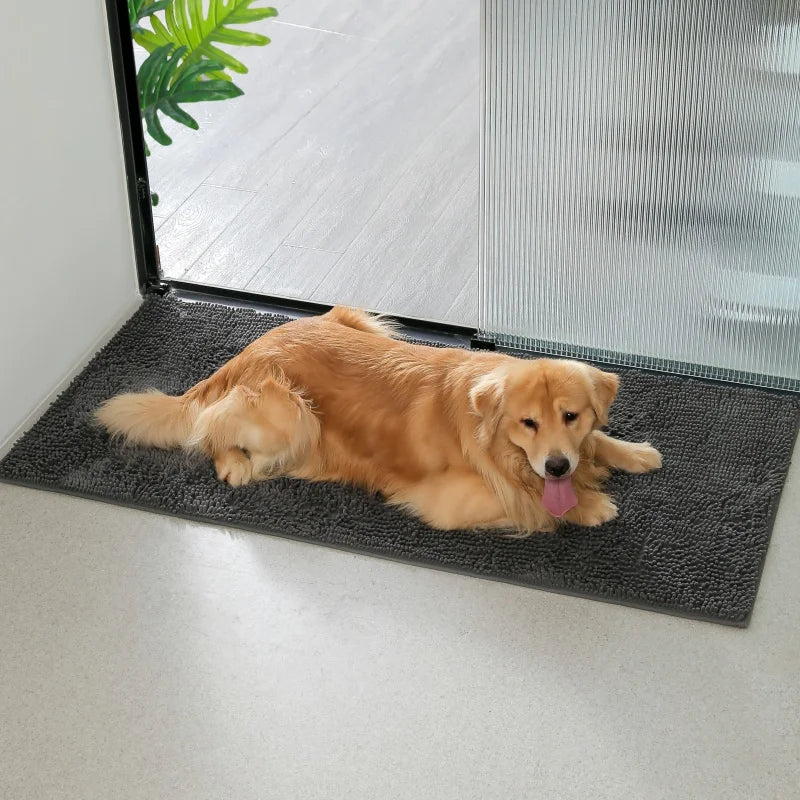 Dog mud mat,  Absorbs Moisture And Dirt,