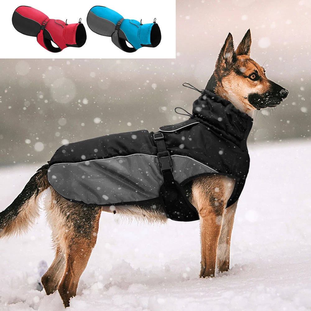 Waterproof Big, Warm Dog Jacket For Medium/ Large Dogs XL-6XL