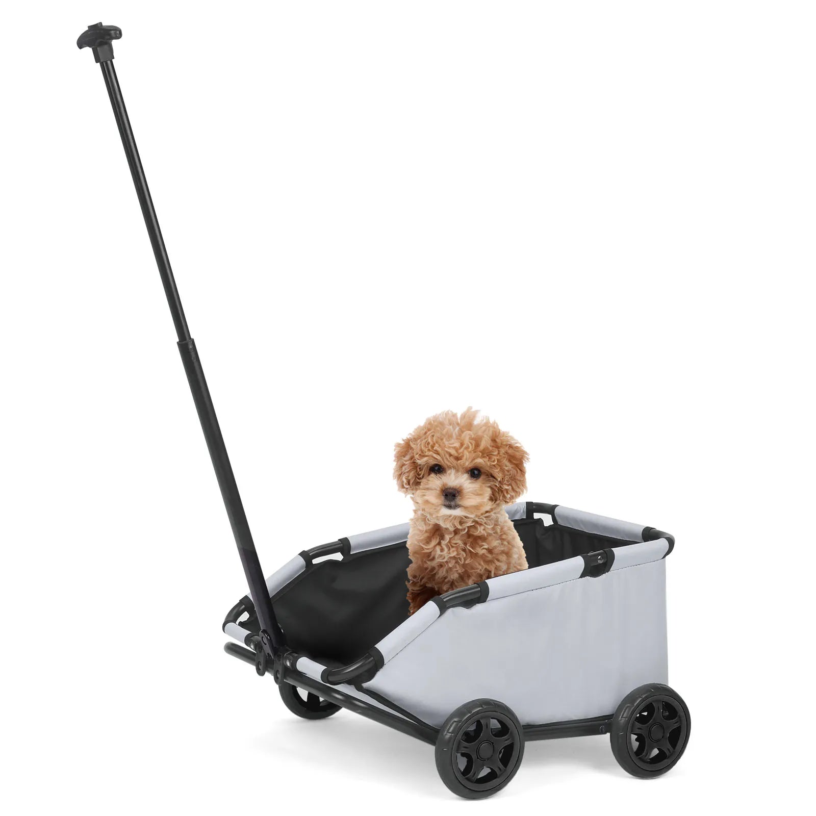 Small Pet Cart 4 Wheels Folding Dog Stroller