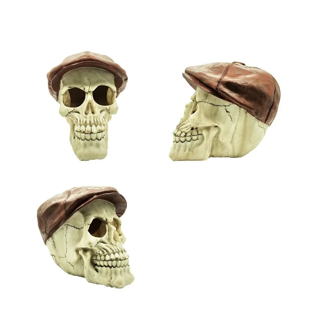 Fish Tank Aquarium Skull Decoration and  Breeding House